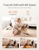 Anona 4K UHD Indoor Camera PetDogBaby Security Camera with Phone App 360PanTilt 5G24G DualBand WiFi 6 AutoTracking PersonPetBaby Crying Detection Privacy Mode TwoWay Audio 2 Pack