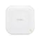 Zyxel WiFi 6 AX3000 Wireless Access Point 25GbE Mesh MUMIMO WPA3PSK Security Cloud App or Direct Management PoE or AC Powered Adapter Included TAA Compliant NWA50AXPRO