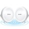 ULNA Wireless Bridge CPE609P 1000Mbps Point to Point WiFi Bridge Outdoor 5KM WiFi Internet Bridge Kit 58G PtP PtMP Wireless CPE with 2 Gigabit LAN Ports14dBi Antenna IP65 Weatherproof Plug Play