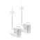 ANJIELO SMART Wireless Bridge PointtoPoint Long Range Wireless Access with HighGain Antenna 24G WiFi Bridge Repeater Supports 2600 feet Outdoor Transmission Distance Air Ethernet Cable