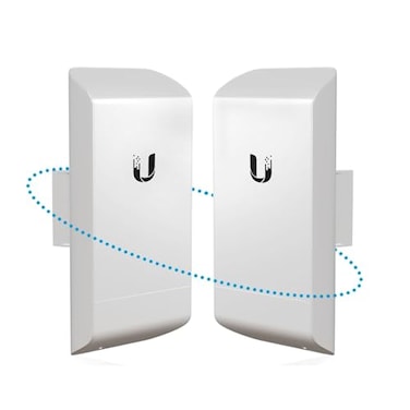 Ubiquiti Networks Ubiqui Networks Nanostation M5 Locom5 IndoorOutdoor Airmax Cpe 5Ghz HighPower 2X2 Mimo Point To Point Ptp Bridging 2Pack
