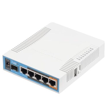 MikroTik hAP AC RouterBoard Triple Chain Access Point 80211ac RB962UiGS5HacT2HnTUS