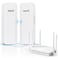 UeeVii DualBand Wireless Bridge Router Kit 24G 58G WiFi Bridge 5KM Point to Point Wireless Bridge Outdoor Network for Starlink Extender for BarnShop IP65 Weatherproof Plug Play