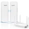 UeeVii DualBand Wireless Bridge Router Kit 24G 58G WiFi Bridge 5KM Point to Point Wireless Bridge Outdoor Network for Starlink Extender for BarnShop IP65 Weatherproof Plug Play