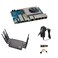 youyeetoo BPIR3 WiFi 6 Router Development Board with MediaTek MT7986 Chip 2GB DDR RAM 8GB eMMC Flash Dual GbE LAN for IoT Router Projects M2 KeyE PCIe Interface Banana pi R3 Router Board Kits