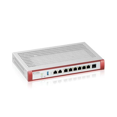 Zyxel USGFLEX200H Cyber Security Firewall 65 Gbps Up to 100 Users 1Year Gold UTM Security Pack 6X Gigabit 2X 25G Ports VPN IPS AntiMalware Fanless RackMount TAA Compliant