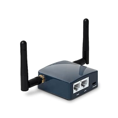 GL.iNet GLiNet GLAR300M16Ext Portable Mini Travel Wireless Pocket Router WiFi Router OpenWrt 2 x Ethernet Ports OpenVPNWireguard VPN for Public Hotel WiFi USB 20 Port 2 x External Antennas