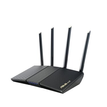 ASUS RTAX1800S Dual Band WiFi 6 Extendable Router SubscriptionFree Network Security Parental Control Builtin VPN AiMesh Compatible Gaming Streaming Smart Home