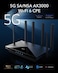 Cudy New 5G NR SA NSA AX3000 WiFi 6 CPE Router AX3000 Dual SIM 5G Cellular Router Qualcomm IPQ5018 SDX62 MUMIMO Detachable Antennas Band Lock VPN Zerotier Cloudflare P5
