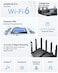 TP-Link TPLink AX6000 WiFi 6 Router Archer AX80 Dual Band 25 Gbps WANLAN Port 8K StreamingWireless Internet Router with OneMesh and AP Mode Long Range Coverage WPA3 Beamforming