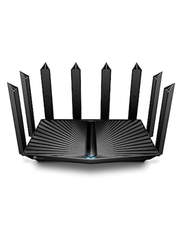 TP-Link TPLink AX6000 WiFi 6 Router Archer AX80 Dual Band 25 Gbps WANLAN Port 8K StreamingWireless Internet Router with OneMesh and AP Mode Long Range Coverage WPA3 Beamforming