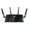 ASUS RTBE88U DualBand WiFi 7 AiMesh Extendable Performance Router 4KQAM MLO Dual 10G Ports SFP 4X 25G Ports 4X 1G Ports 34G WANLAN Capacity Network Security Builtin VPN