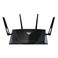 ASUS RTBE88U DualBand WiFi 7 AiMesh Extendable Performance Router 4KQAM MLO Dual 10G Ports SFP 4X 25G Ports 4X 1G Ports 34G WANLAN Capacity Network Security Builtin VPN