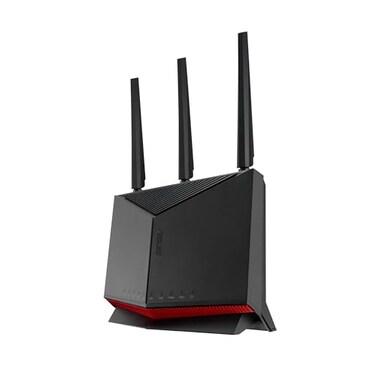 ASUS RTBE86U BE6800 DualBand WiFi 7 Router Supports 4096QAM MLO AI WAN Detection AiMesh SubscriptionFree Network Security and Comprehensive VPN Features Guest Network Pro Gaming