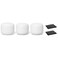 Google Nest WiFi Mesh Router AC2200 with 2 Points Google Assistant Builtin 3Pack Snow Whole Home Coverage up to 5400 Sq Ft Multiple 4K Streams Handles 200 Devices W 2X Microfiber Cloths
