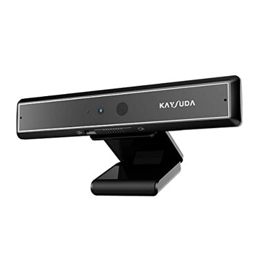 KAYSUDA CA20 Face Recognition USB IR Camera for Windows Hello Windows 11 Web Camera Up to 1080P Entry Level with Dual Omnidirectional Microphone for Video Conference and Home Office