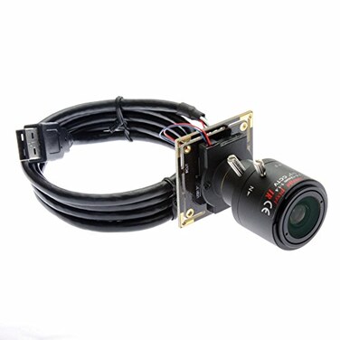 ELP 960P Low Illumination USB Camera Module with 2812mm Varifocal Lens Mini 13megapixel Manual Zoom USB Camera for Computer UVC USB20 Embedded Video Webcam Board for Closeup Image