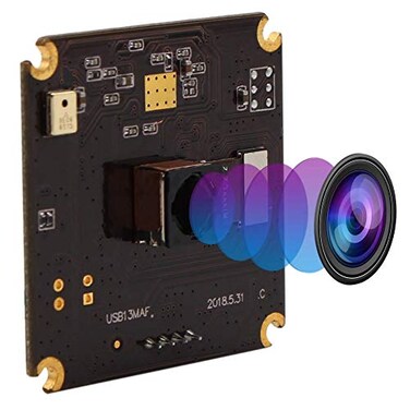IEights 13mp USB Camera Module with Microphone Autofocus Audio Video Webcam Board for Computer Mini UVC USB20 PC Camera Industrial Embedded USB with Camera IMX214 Lightburn Camera for Laptop Jetson Na