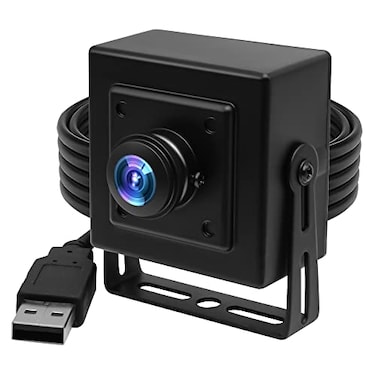 ELP 180degree Fisheye Lens Wide Angle USB Camera 1080P Mini Box Webcam 1080P High Speed UVC USB20 PC Camera CMOS OV2710 100fps 60fps 30fps Video Webcam for Computer Laptop Jetson Nano