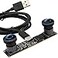 ELP 1200P 60fps Binocular Global Shutter USB Camera Module for Computer Wide Angle 120 4MP Dual Lens Synchronization PC Camera