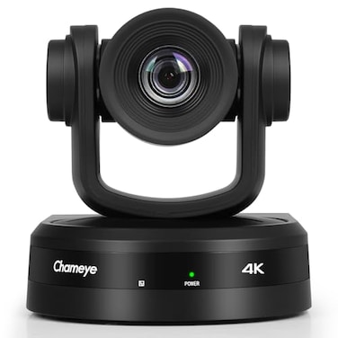 Chameye C410 4K PTZ Conference Room Camera 10X Optical Zoom AIAuto Tracking PTZ Camera 4K HDMI USB30 LAN Output for Video Conferencing Meeting Compatible with Zoom Teams Webex