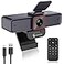 Angetube 4K AI Webcam AITracking Web Camera Dual AI NoiseCancelling Microphones HDREnabled USB 30 Remote Control SonySensor Adjutable Field of View Work with Teams Zoom Webex