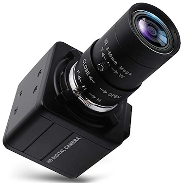 SVPRO 4K USB Camera with Zoom 550mm Lens 10X Optical Zoom Manual Focus Webcam High Definition 3840x216030fps Adjustable Focal Length Camera with Sony IMX317 Sensor for PC Laptop Pi
