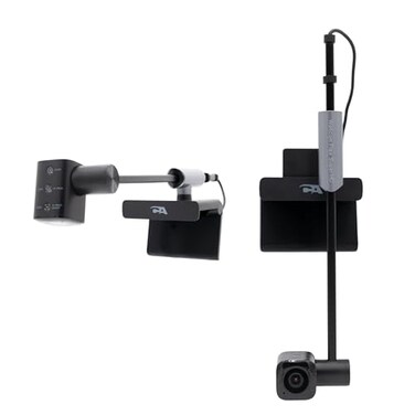 Cyber Acoustics CA Essential Webcam Flex WCFlex Multifunction HD webcam with three mounting positions Center View for better eye contact Table View for desktop sharing and Traditional View on top of a