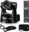FoMaKo NDI PTZ Camera30X Optical Zoom AI AutoTracking Gen 3 HDMI PTZ Camera for Church Worship Live Services Education Events PoEOfficial NDI 6 NDI HX3KN30A Pro Black