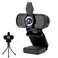 xinidc Full 1080P HD Webcam with Microphone USB Webcam for Laptop and Desktop External Web Camera Streaming PC Web Camera with Privacy Cover and Tripod Widescreen Web cam for Zoom Skype YouTube