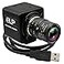IEights Global Shutter USB Camera Manual Focus Webcam High Speed 5mp50fps 1440P60fps Industrial Video Camera with Zoom Lens 2812mm CS Mount Variable Focus Closeup PC Camera UVC Web Camera for Computer