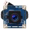 ELP 8mp USB Camera Module 2448p Webcam Board 75degree Wide Angle Web Cam Module Smart Embedded Camera IMX179 4k USB Webcam Module8megapixel HD Industrial USB Camera for WindowsLinuxAndroidmas Os