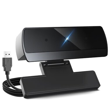 XOCLON HD 1080p Webcam with Microphone USB Computer Web Camera Streaming Camera Noise Reduction Auto Light Correction Plug Play for PCLaptop Works with Zoom Skype Teams