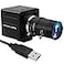 MMlove 8MP USB Camera High Speed 30fps 550mm 10X Optical Zoom Lens 2448P USB Webcam Manual Close up Zoom in and Out Golf Swing Camera for Industrial Machine Vision Support PC Raspberry Pi