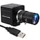 MMlove 8MP USB Camera High Speed 30fps 550mm 10X Optical Zoom Lens 2448P USB Webcam Manual Close up Zoom in and Out Golf Swing Camera for Industrial Machine Vision Support PC Raspberry Pi