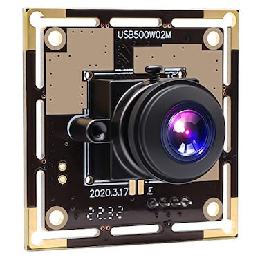 ELP 170degree Fisheye Wide Angle USB Camera Module for Computer Mini UVC USB20 Industrial Embedded Webcam Board for Portable Video System33ft1m Cable for PC Laptop Jetson Nano