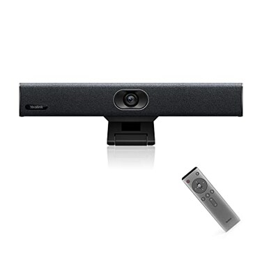 Yealink 4K USB Video Conference Camera 120 Wide Angle Microphone Speaker Auto Framing for PC Meetings Microsoft Teams Zoom