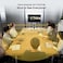 IPEVO Totem 180 4K Panoramic Video Conference Camera w 180 120 View Premium Webcam Full Room Coverage AI Auto Framing Noise Reduction Mics PlugandPlay USBC Remote Hybrid Learning