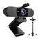 EMEET C960 Webcam with Tripod 1080P Webcam with Microphone Adjustable Height Mini Tripod C960 Web Camera with Privacy Cover Plug Play with Stand for ZoomSkypeYouTubeFaceTime