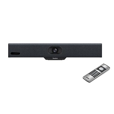 Yealink MeetingBar A10 4K Conference Room Webcam with 120 Wide Angle Camera Android OS Video Conferencing System with Microphone and Speaker AI Speaker Tracking Auto Framing Teams Zoom