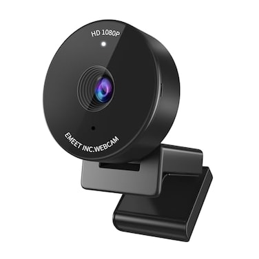 EMEET C950 1080P Webcam USB Webcam with Microphone Physical Privacy Cover Auto Light Correction Fixed Focus USB Plug Play Ultra Web Cam w 70View for MeetingOnline ClassesZoomYouTube