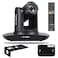FoMaKo HDMI PTZ Camera AI AutoTracking Gen 3 20x Optical Zoom IP USB30 HDMIfor Church Services Worship EducationNDI UpgradeableFMK12UH Pro20xBClassic Black