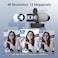 N newline 4K Webcam for PC with PDAF Autofocus Privacy Cover Dual Microphones 4K30FPS 1080P60FPS Auto Light Correction Plug Play USB Camera for Laptop Mac Desktop Streaming