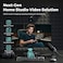 NearStream VM20 4K USB Streaming Camera with 40X Hybrid Zoom8 NoiseCanceling MicsRemote Control HDMIUSBRJ45 Output MultiCam Ready for EducationConferenceWorship Live Event OBSZoomBlack
