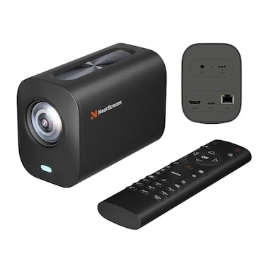 NearStream VM20 4K USB Streaming Camera with 40X Hybrid Zoom8 NoiseCanceling MicsRemote Control HDMIUSBRJ45 Output MultiCam Ready for EducationConferenceWorship Live Event OBSZoomBlack
