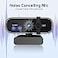 ISKOVI C28 1080P Webcam with Privacy Cover and Tripod Stand PC Camera with NoiseCancelling Mic Auto Light Correction Plug and Play Web Camera for Streaming ZoomFacetime