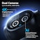 EMEET PIXY DualCamera AIPowered PTZ Camera 4K AI Tracking PDAFAI Autofocus 02s 1255 Sony Sensor 3 Mics Presets Gesture Control 4K Webcam for Streaming and OBSTwitchSwitch 2 Compatible