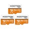 KOOTION 256GB Micro SD Card 3PackTF Card Micro SDXC Memory Card V30 A1 App Performance High Speed microSD Card U3 V30 A1