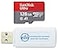 Everything But Stromboli SanDisk MicroSD Ultra 128GB Memory Card Works with Wyze Cam v3 Pro Wyze Cam Outdoor v2 Smart Camera SDSQUAB128GGN6MN Bundle with 1 Micro SDXC SD Card Reader