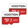KOOTION 64GB Micro SD Card 2 Pack Micro SDXC Memory Card Class 10 Micro SD Cards UHSI C10 U1 High Speed TF Flash Card with Adapter